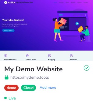 My Demo Site